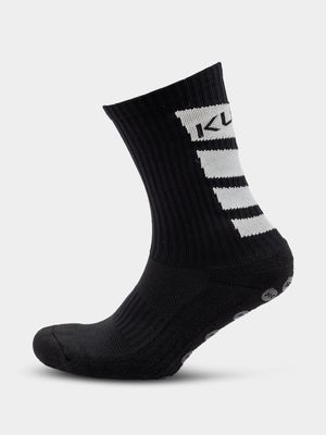 Kupe Black Grip Socks