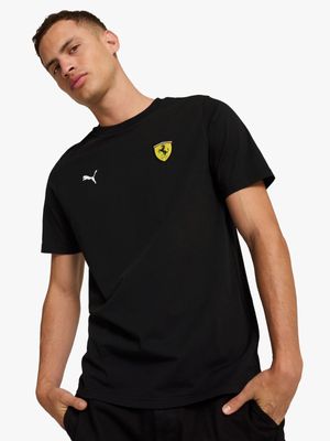 Puma Men's Scuderia Ferrari Black T-Shirt