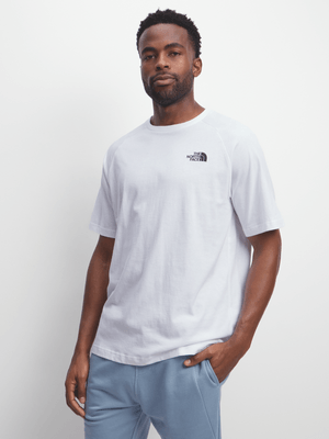 Mens The North Face of Denali White Tee