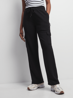 Womens TS Utility Dark Black Jogger