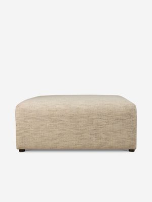 Hugo Ottoman LuxGuard Mingle Mangle Ivory