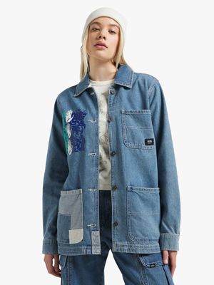 Vans Women's Dril Chore II Stone Wash Denim Jacket