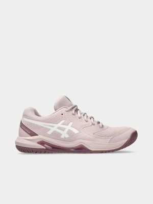 Women's Asics Gel-Dedicate 8 Rose/White Tennis Shoes