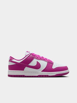 Nike Women's Dunk Low White/Pink Sneaker