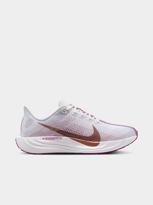 Women's Nike Pegasus Turbo 4 White/Metallic Red Bronz/Violet Running Shoes