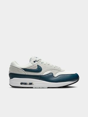 Nike Men's Air Max 1 White/Navy Sneaker