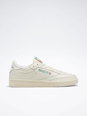 Reebok Men's Club C 85 Vintage White/Green Sneaker