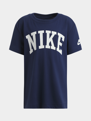 Boys Toddler Nike Seasonal Club Navy Tee