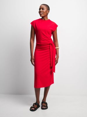 Jet Women's Red Tie Dress