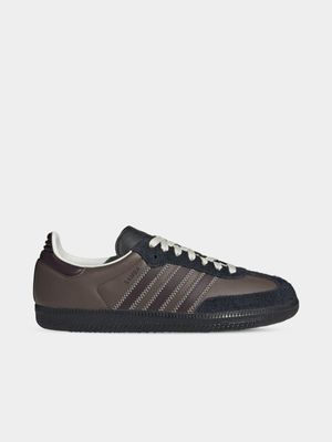 adidas Originals Women's Samba OG Brown/Black/White Sneaker