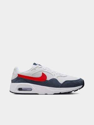 Mens Nike Air Max SC White/Black/Red Sneakers