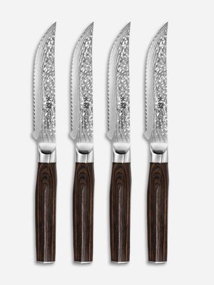 Cuisine::pro Damashiro EMPEROR Steak Knife Set 4Pc