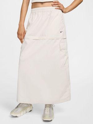 Nike Women's Nsw Cream Cargo Midi Skirt