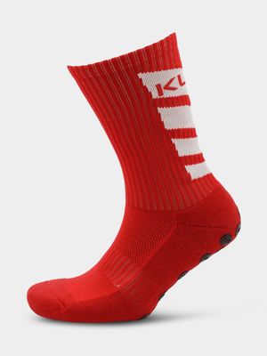 Kupe Red Grip Socks