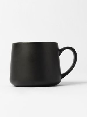 Hudson Matt Black Mug 350ml