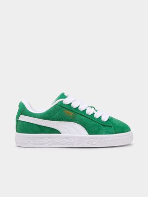 Puma Kids Suede XL Green Sneaker