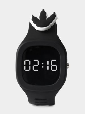 Boy's Black Digital Watch