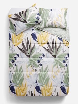 Jet Home Botanical Bloom Comforter Set