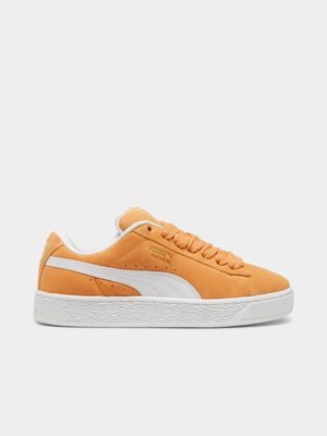 Puma Women's Suede XL Yellow/White Sneaker