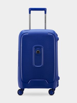 Delsey Blue Moncey 55Cm Cabin Trolley Case