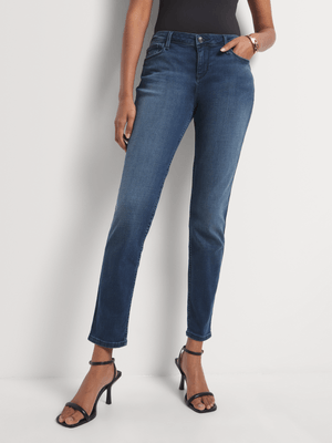 Women's Guess Blue Power Skinny Low Rise Jeans