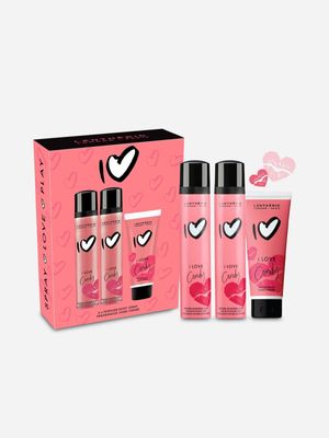 Lentheric I Love Candy x 2 Perfume Body Spray and Hand Cream Gift Set