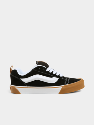 Vans Men's KNU Skool Black/Gum Sneaker