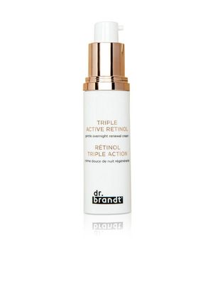 Dr Brandt Triple Active Retinol Gentle overnight renewal cream