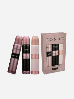 Yardley Bond Street Deodorant Trio Gift Set