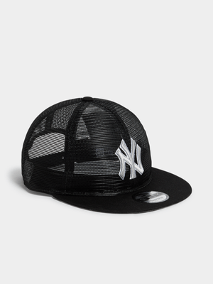 New Era Unisex 9FIFTY Mesh Embroidered Black Cap