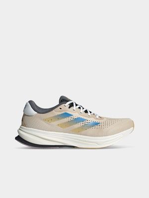 Mens adidas Supenova Rise Beige/Blue/White Running Shoes