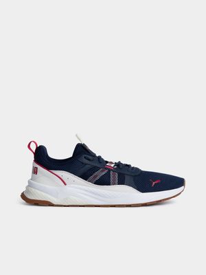 Mens Puma Anzarun 2.0 Navy/White Sneaker