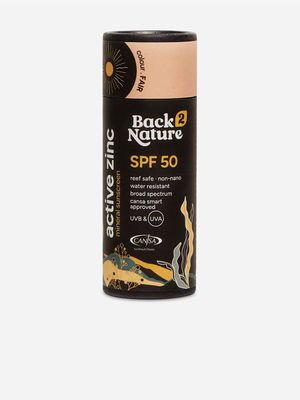 Back 2 Nature Active Zinc Fair SPF 50