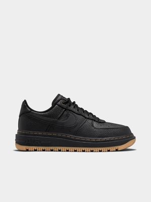 Nike Men's Air Force 1 Luxe Black Sneaker