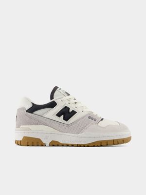 New Balance Women's 550 Grey/Black Sneaker