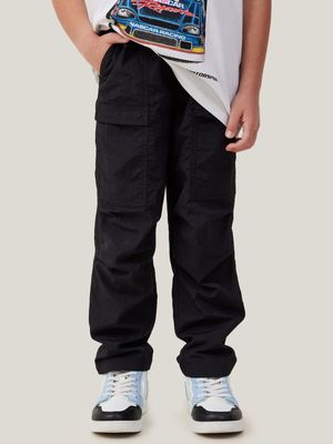 Cotton On Kids Boy Black Roy Cargo Pants