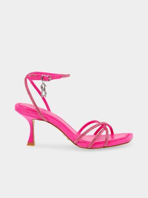 Women's  Steve Madden Pink Legit Heels