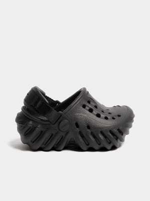 Crocs Toddler Echo Black Clog