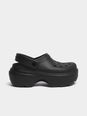 Crocs Women's Stomp Black Clog