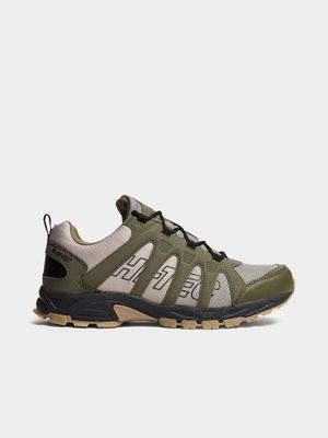 Mens Hi-tec Warrior Olive/Black Sneaker