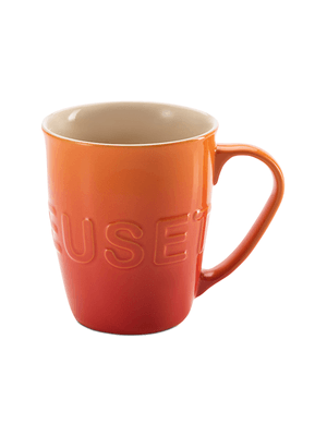 le creuset extra large logo mug flame 580ml