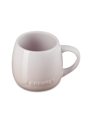 le creuset coupe mug shell pink 320ml