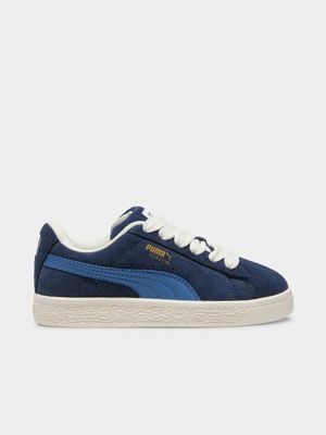 Puma Kids Suede XL Navy Sneaker