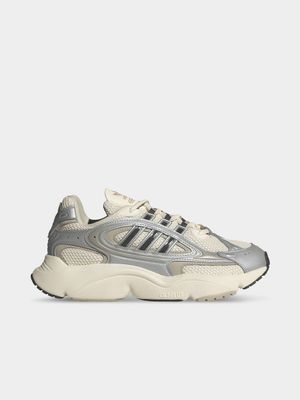 adidas Originals Women's Ozmillen White/Silver Sneaker