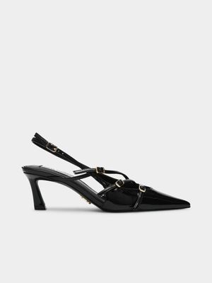 Women's Steve Madden Black Liana Heels