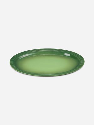 le creuset oval platter 46cm bamboo