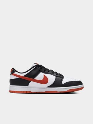 Nike Men's Dunk Low Retro White/Red Sneaker