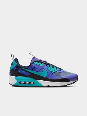 Nike Men's Air Max 90 Drift Purple/Turquoise Sneaker