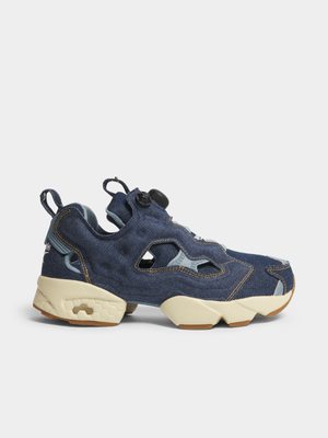 Reebok Men's Fury 94 Instapump Denim Sneaker