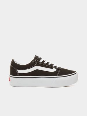 Women's Vans Ward Black/White Sneaker